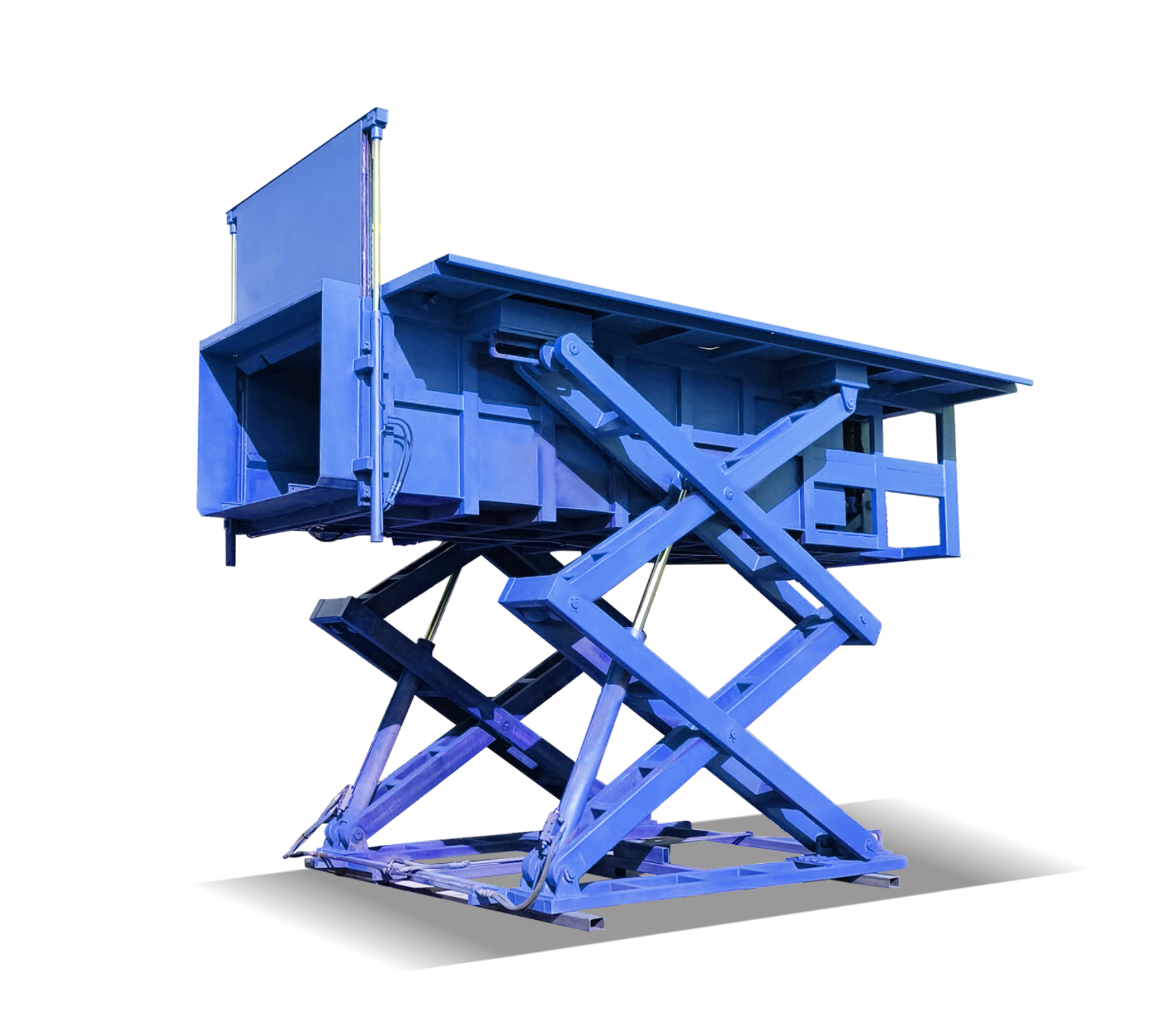 地埋式垃圾压缩站（侧举）